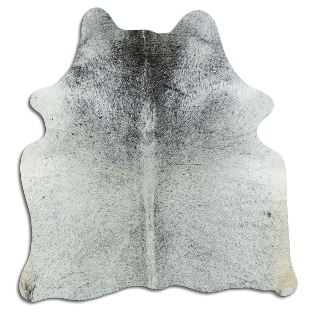 Salt and Pepper Exotic cowhide rug M