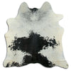 Salt and Pepper Exotic cowhide rug M