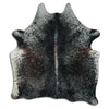 Salt and Pepper Exotic cowhide rug L