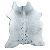 Salt and Pepper Exotic cowhide rug L