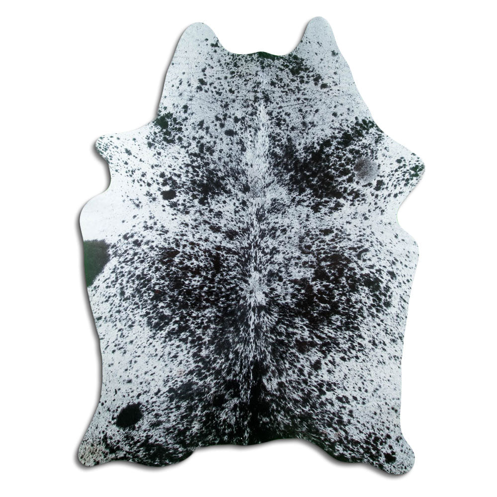 Koberec z hovězí kůže Salt & Pepper L