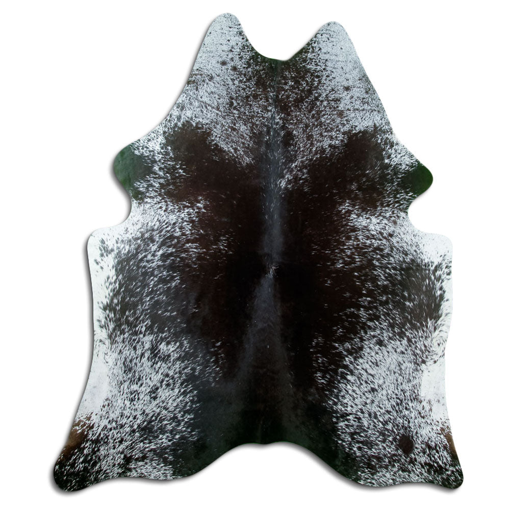 Koberec z hovězí kůže Salt & Pepper L
