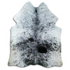 Salt and Pepper Exotic cowhide rug M