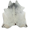Salt and Pepper Exotic cowhide rug XL