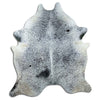 Salt and Pepper Exotic cowhide rug XL