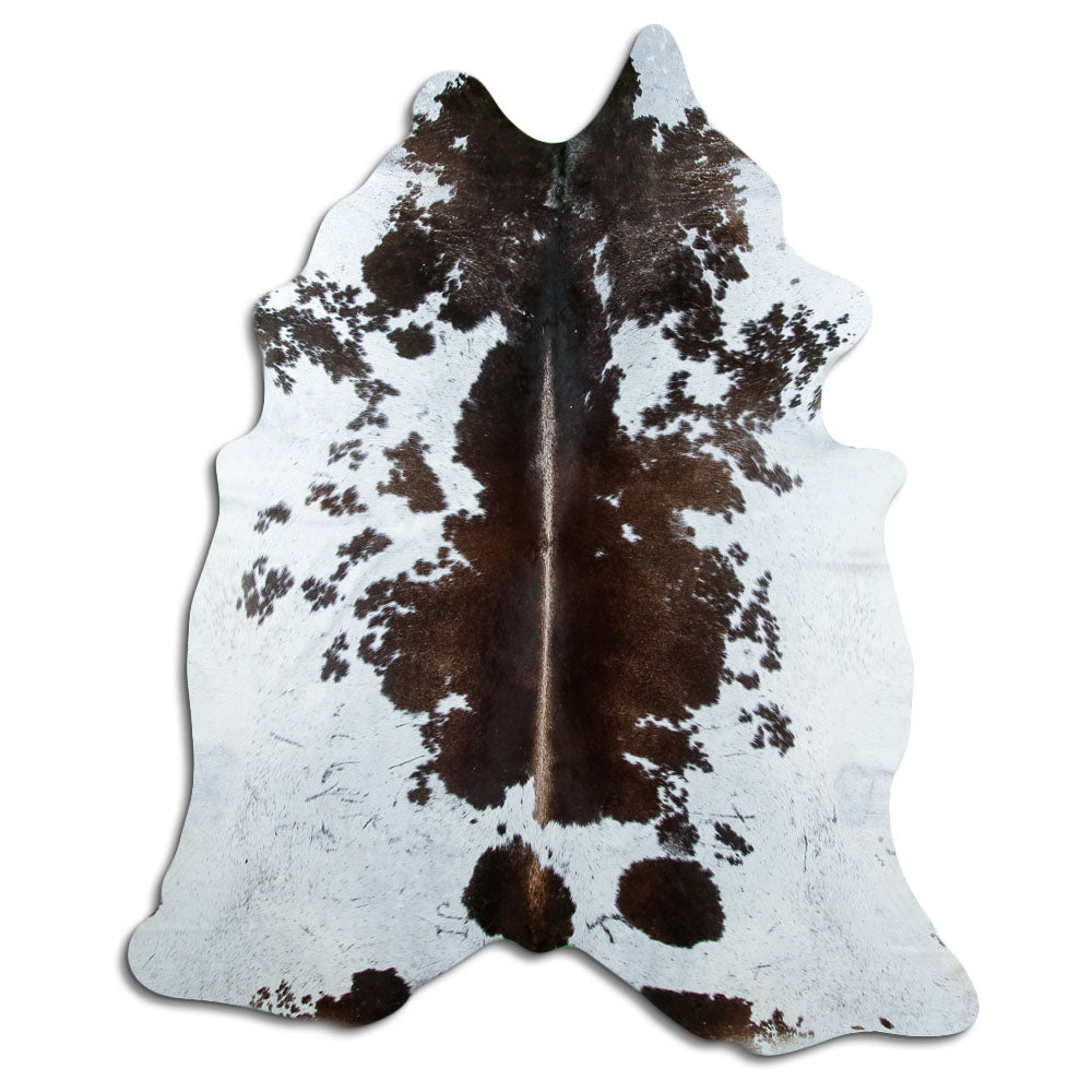 Salt and Pepper Exotic cowhide rug XXL
