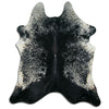 Salt and Pepper Exotic cowhide rug XXL