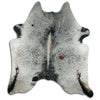 Salt and Pepper Exotic cowhide rug XXL