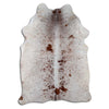 Salt and Pepper egzotinis cowhide rug L