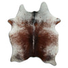 Salt and Pepper Exotic cowhide rug XL