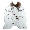 Salt and Pepper Exotic cowhide rug XL