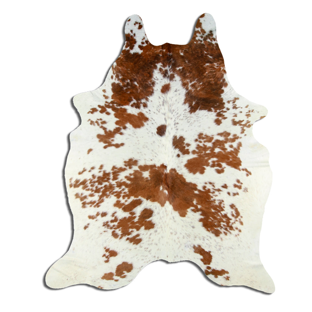 Hnědá hovězí kůže L