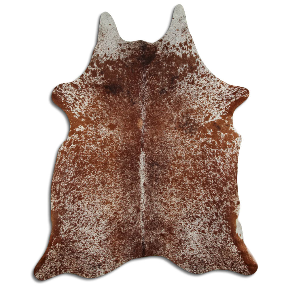 Salt and Pepper Exotic cowhide rug L