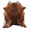Salt and Pepper Exotic cowhide rug L
