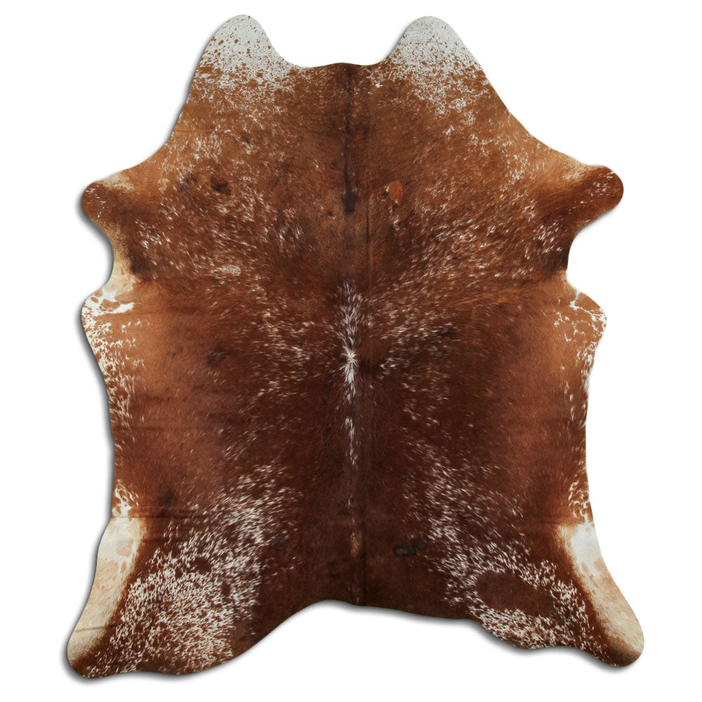 Salt and Pepper Exotic cowhide rug L