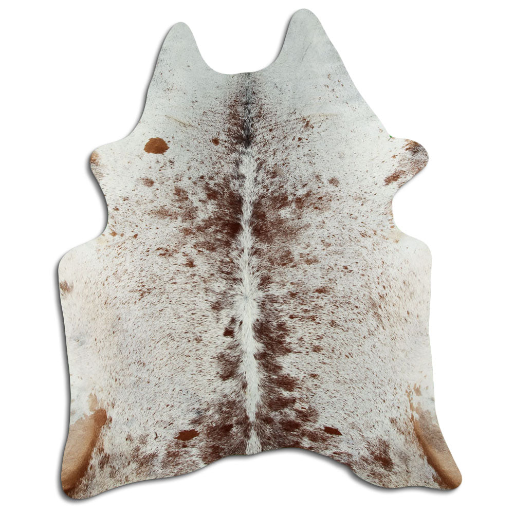 Salt and Pepper Exotic cowhide rug L