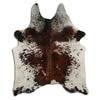 Salt and Pepper Exotic cowhide rug XL