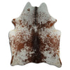 Salt and Pepper Exotic cowhide rug L