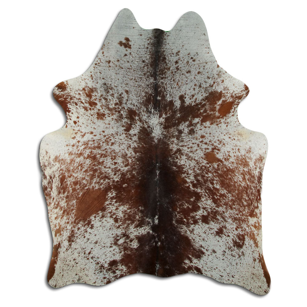 Salt and Pepper Exotic cowhide rug L