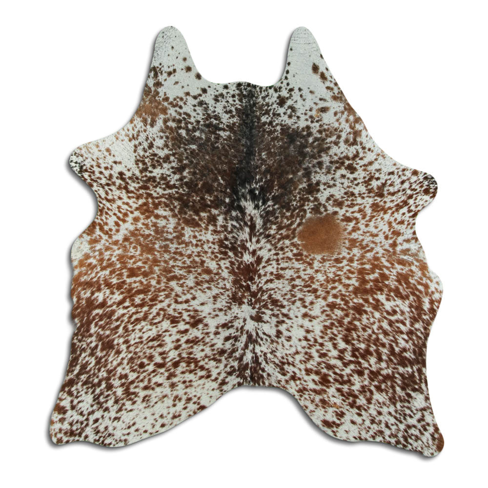 Salt and Pepper Exotic cowhide rug M