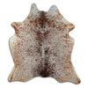 Salt and Pepper Exotic cowhide rug L