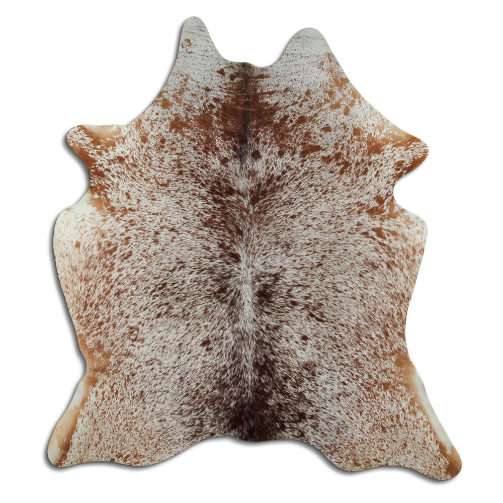 Salt and Pepper Exotic cowhide rug L