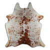 Salt and Pepper Exotic cowhide rug XL