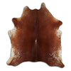 Salt and Pepper Exotic cowhide rug L