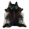 Salt and Pepper Exotic cowhide rug XL