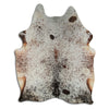 Salt and Pepper Exotic cowhide rug XL