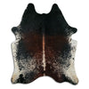 Salt and Pepper Exotic cowhide rug XXL