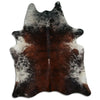 Salt and Pepper Exotic cowhide rug XL
