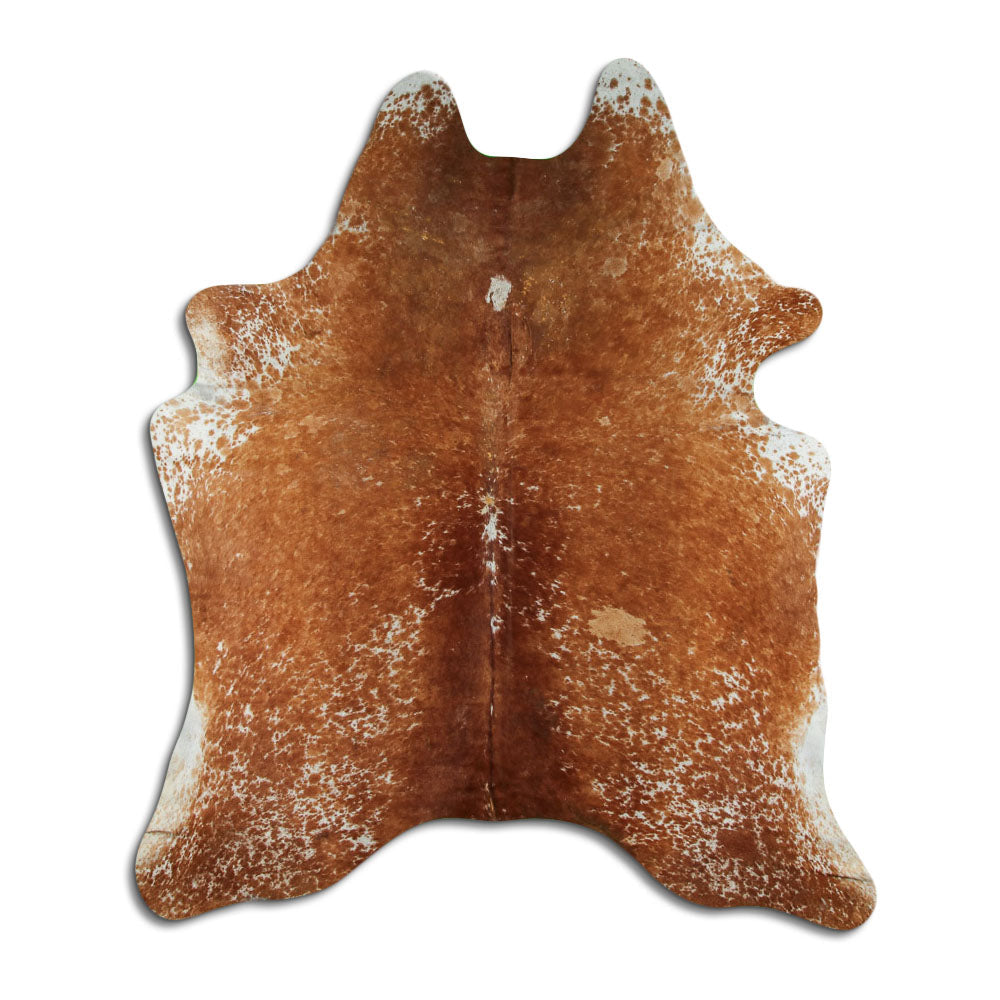 Salt and Pepper Exotic cowhide rug XL