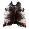 Salt and Pepper Exotic cowhide rug XL