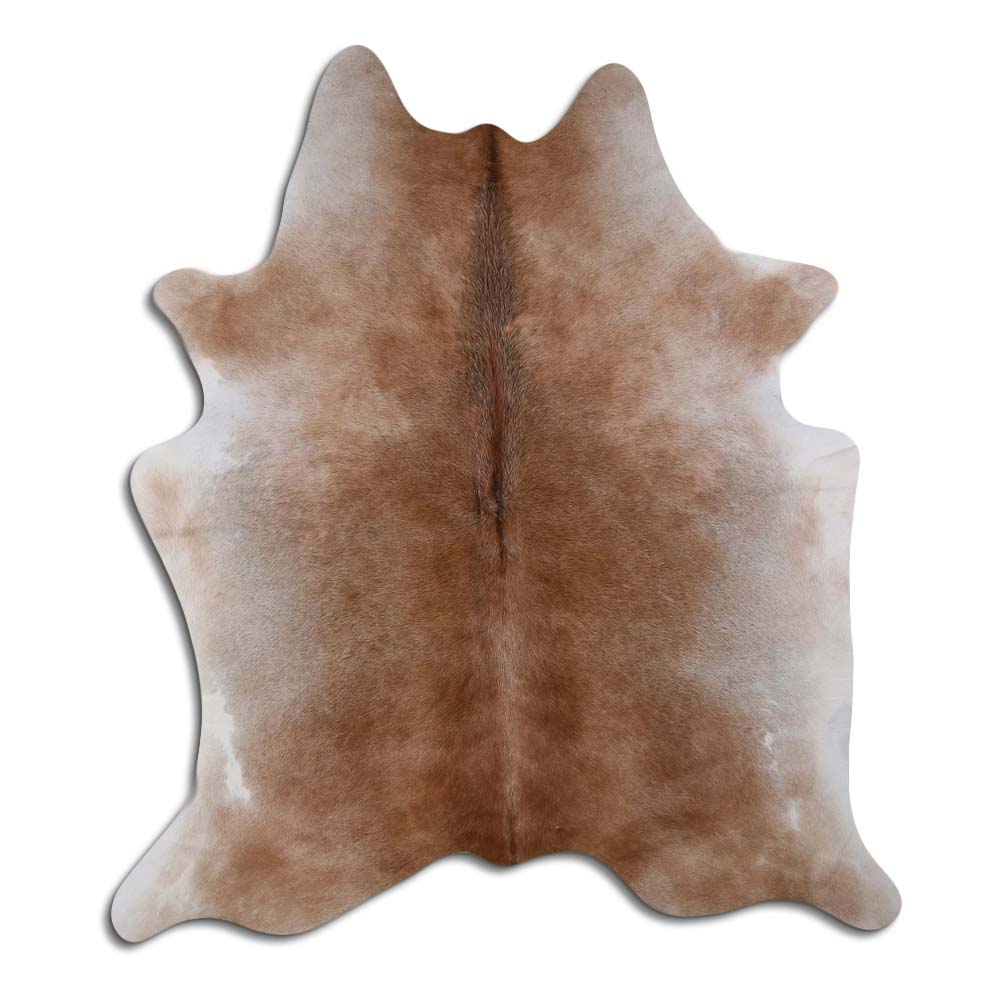 Rudas karvės kailis L