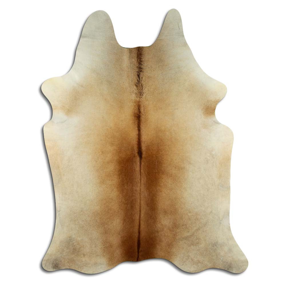 Hnědá hovězí kůže XL