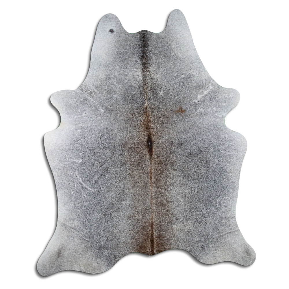 Pilkas karvės kailis L
