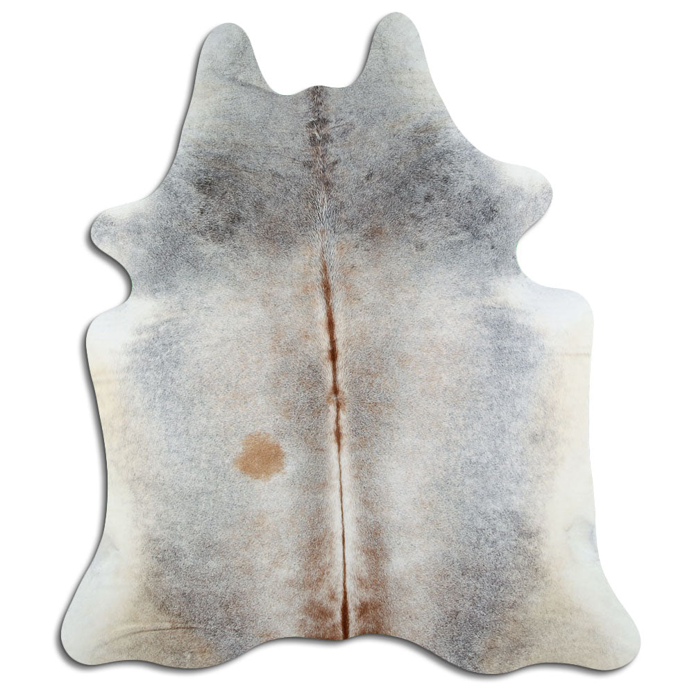 Pilkas karvės kailis L