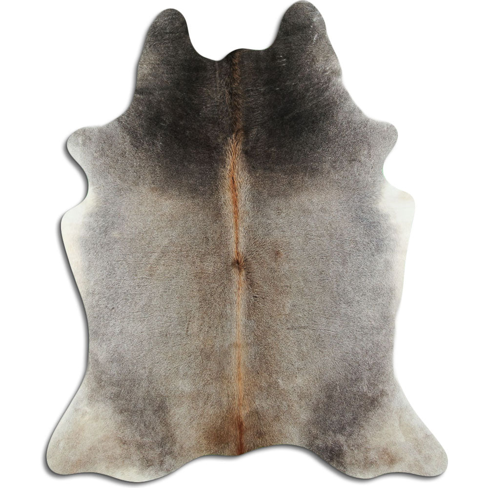 Pilkas karvės kailis XL