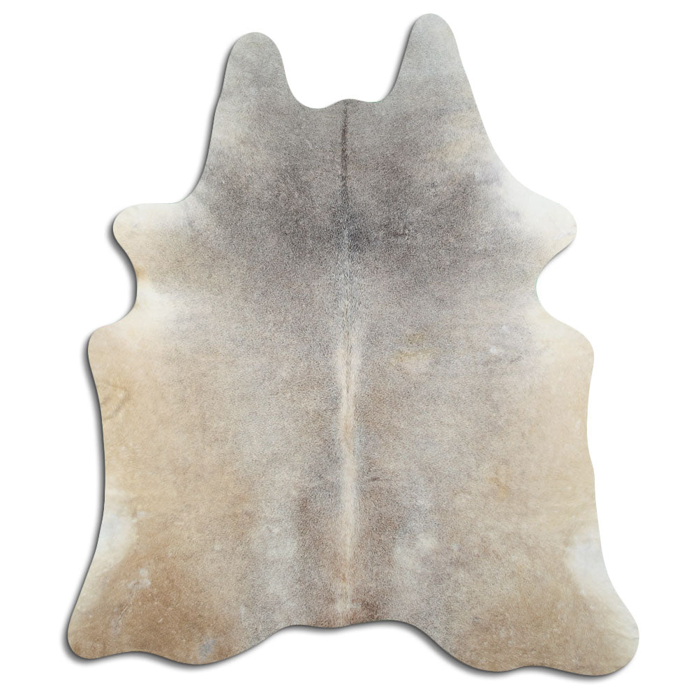 Šedá hovězí kůže XL