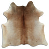 Champagne cowhide rug M
