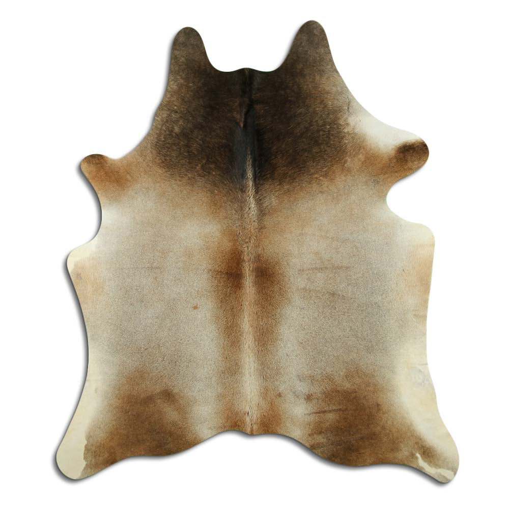 Šampaninis karvės kailis L