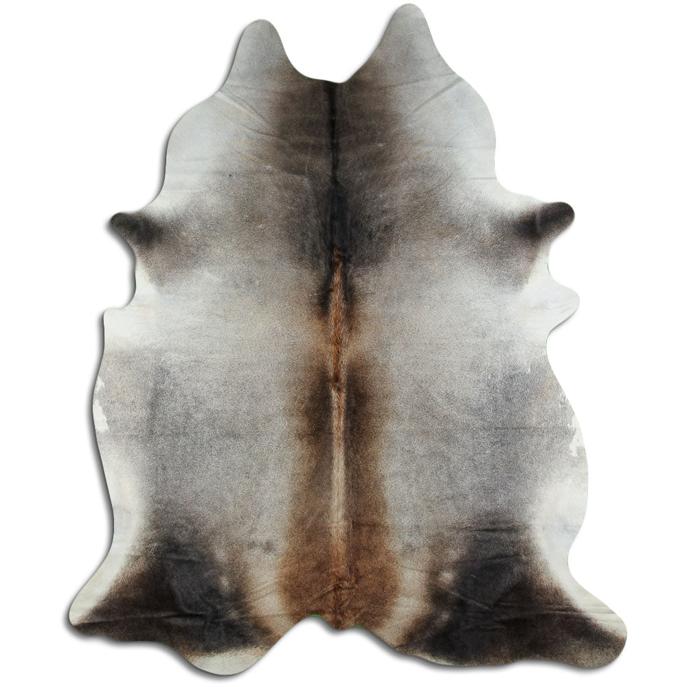 Šedá hovězí kůže XL