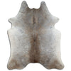 Grey cowhide rug XXL