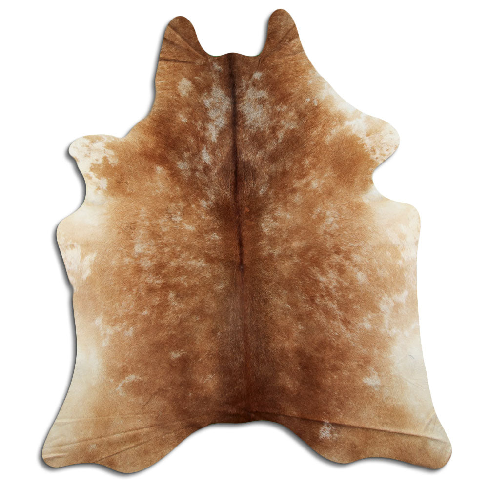 Rudas karvės kailis XL