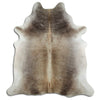 Grey cowhide rug XL