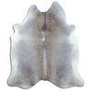 Grey cowhide rug XXL