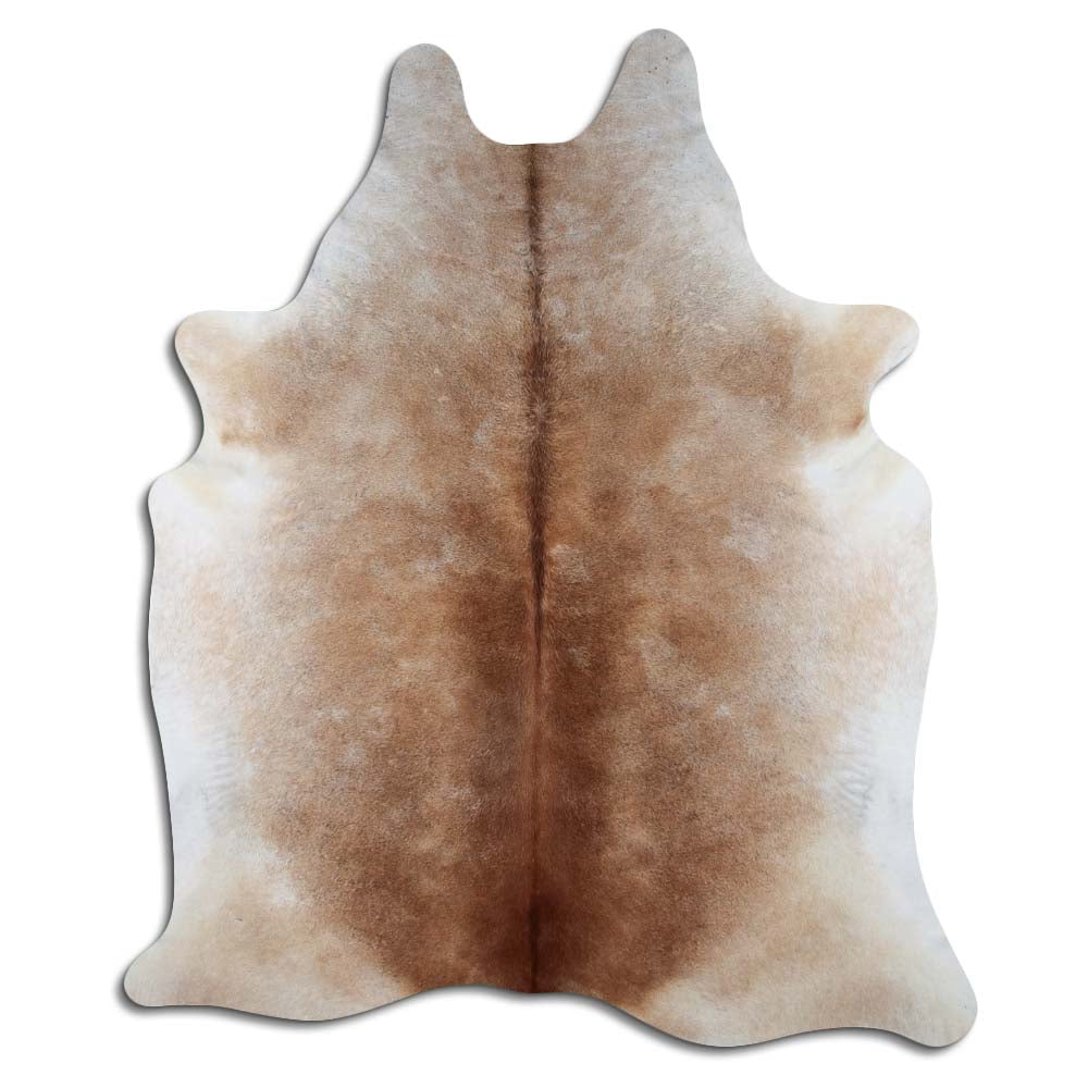 Hnědá hovězí kůže XL