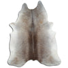 Grey cowhide rug XXXL