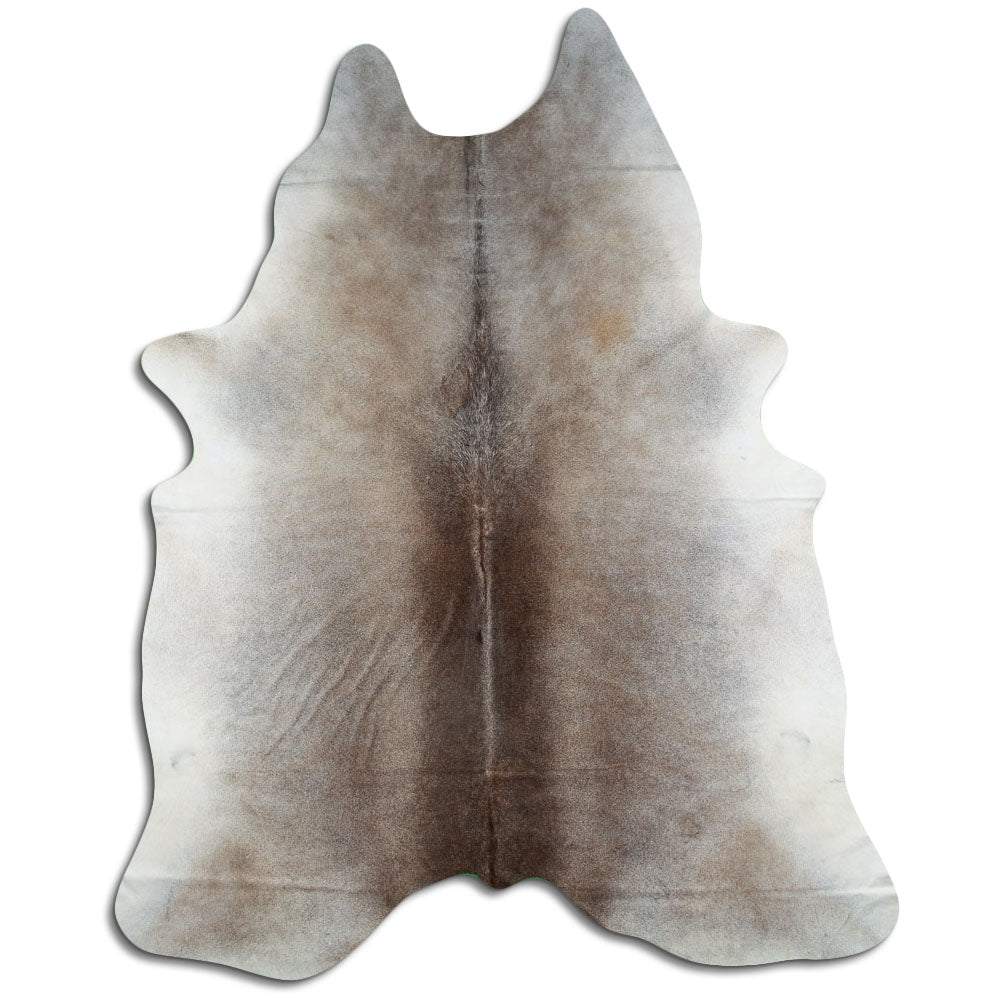 Grey cowhide rug XXXL